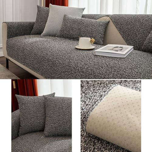 Housse de canapé antidérapante et imperméable aux micro-saletés en polyester - 3