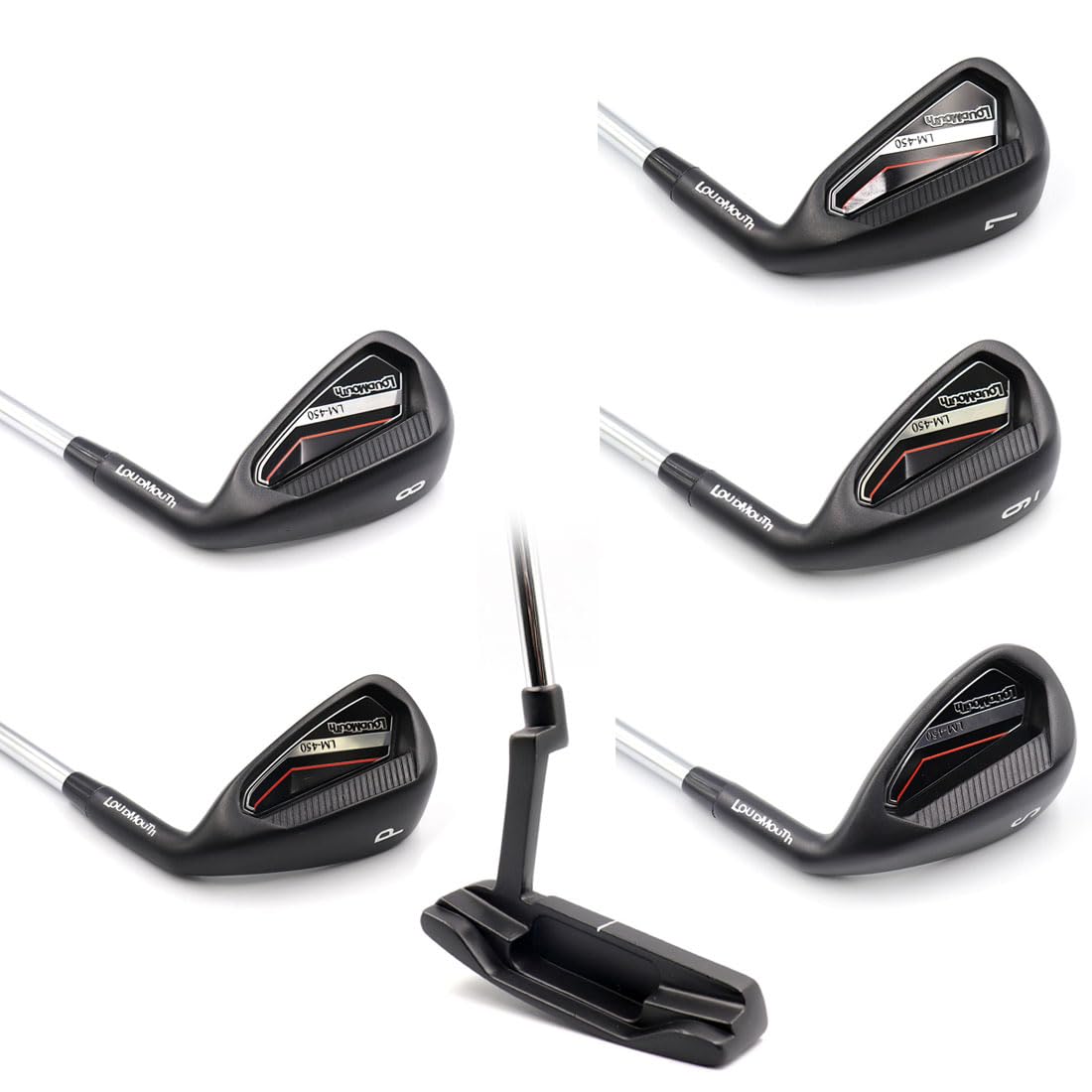 Amazon.co.jp: ラウドマウス ゴルフ クラブセット メンズ 14点 フル