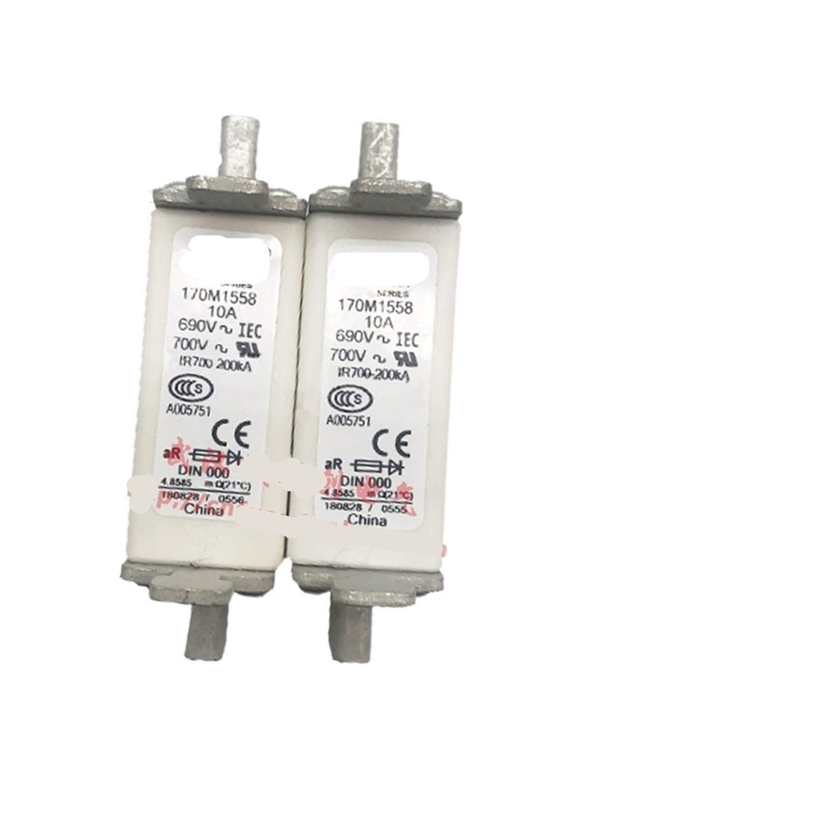 HYRBNSDLK 2 fuses 170M1558-1559-D 10A 16A 690V 700V
