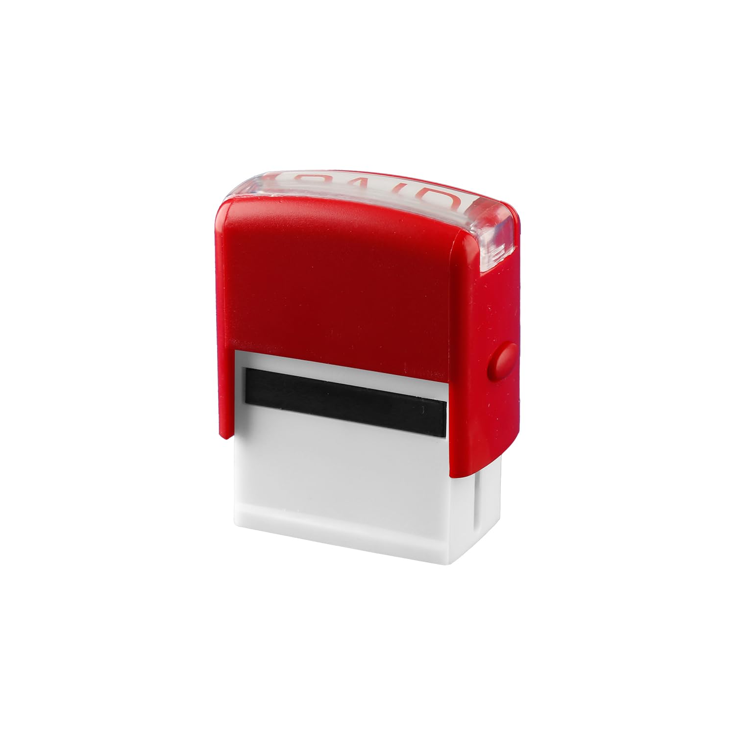 Tabanzhe Red Paid Stamp Self Inking Rubber Stamp Ink Office Stamps Pre-Inked Refillable Business Stamps For Work Documents Notice Message Cards(Red)