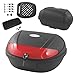 Produktbild Top Case Motorrad Touring Top Box Koffer mit Rückenlehne Scooter Quad 48 lt