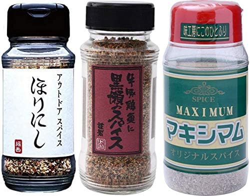Amazon スパイス3点セット ほりにし 黒瀬のスパイス マキシマム アウトドアスパイス 不明 食品 飲料 お酒 通販