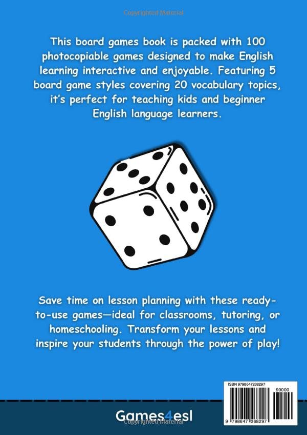 100 ESL Board Games: ESL Activities For Kids - Image 2