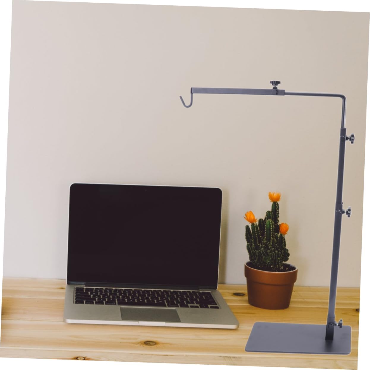 Reptile Basking Light Stand for Turtles Geckos Snakes Durable Heating Lamp Rack for Aquariums Provides Essential Light for Reptile Habitat