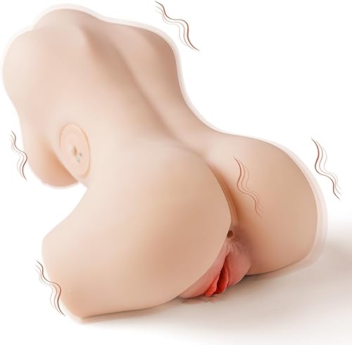 Muñeca sexual vibradora masturbador masculino AUSLOVE 5.29LB Muñecas sexuales vibratorias para hombres masturbación con 10 modos de vibración,