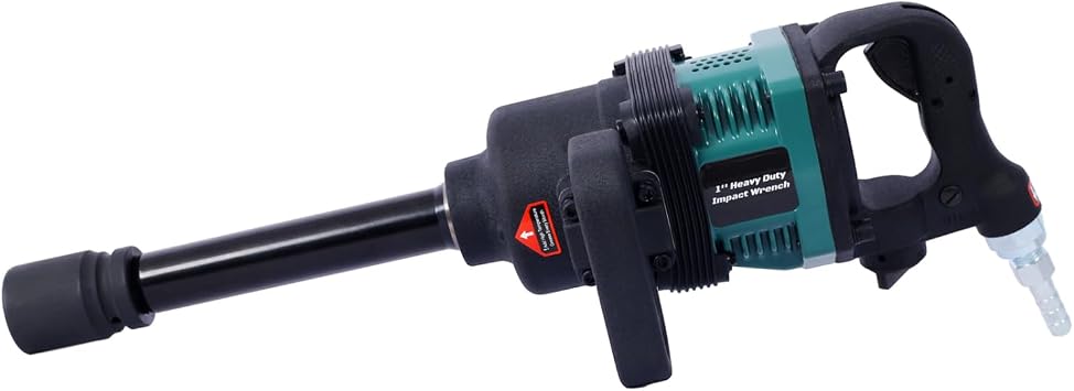 Industrial 1" inch Air Impact Wrench Gun Long Shank Pneumatic Truck with 38mm & 41mm Socket