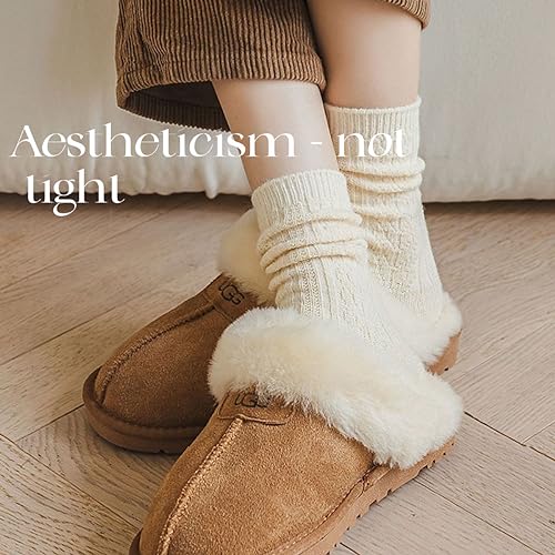 Wool Socks, Women's Mid Socks, Thickened and Plush2