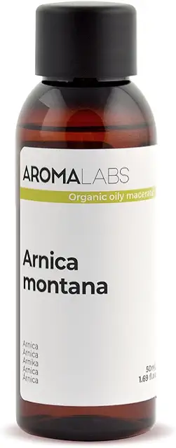 Huile essentielle d'arnica bio - Macérat huileux certifié Cosmos - 50 mL