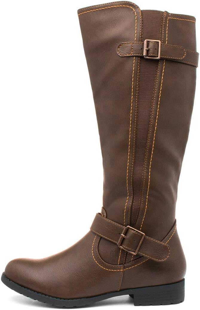 LilleyMarcy Womens Brown Knee High Boot