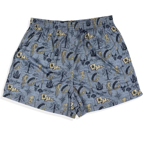 Lord of The Rings Boxer Shorts Icons One Ring Tree of Gondor Underwear4