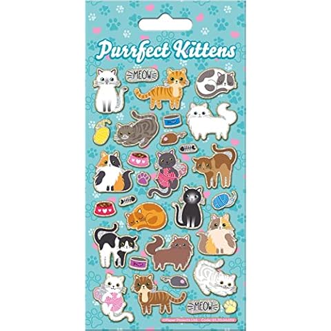 Pegatinas Brillantes Purrfect Kittens de Paper Projects Cover