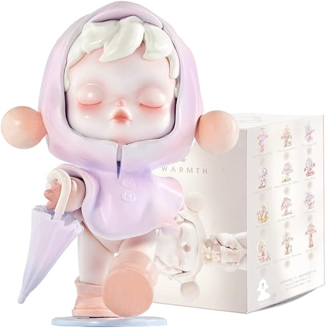 pop mart SKULLPANDA WARMTH Series 2.5 inches Articulated Character Premium Design gifts for women Fan-Favorite blind box Collectible Toy Art Toy Action Figure