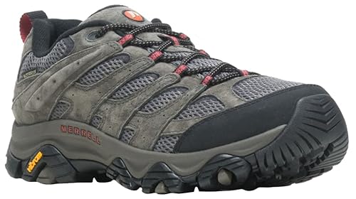 Merrell Herren Moab 3 Wasserdichter Wanderschuh, GRAU, 11