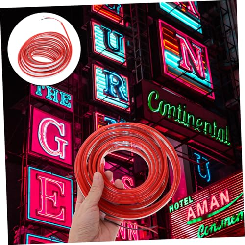 Tira de luz LED neón flexible roja 12V KALLORY miniatura 5
