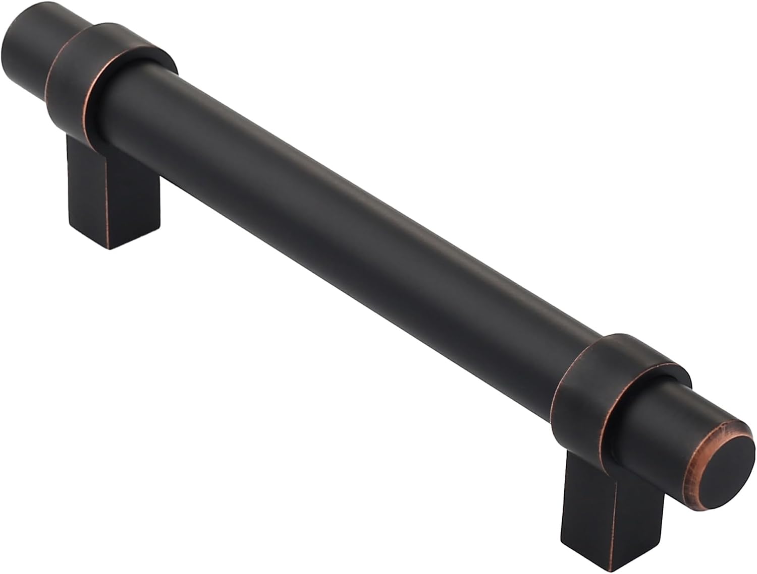 Alzassbg Oil Rubbed Bronze Cabinet Pulls and Handles 10 Pack, AL3081ORB | 3 Inch Hole Center, Straight Bar, Decorative Hardware Handles, for Cabinets and Drawers