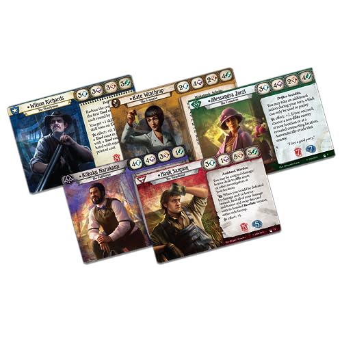 Arkham Horror The Card Game The Feast of Hemlock Vale Investigator Expansion - Lovecraftian Cooperative Living Card Game, Ages 14+, 1-4 Players, 1-2 Hour Playtime, Made by Fantasy Flight Games