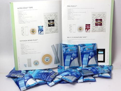 Image of Ritzkart Ultra Hold Tape 72 Tabs - Double Sided Super Thin Adhesive for Toupee & Hair Systems Strong Hold Wig & Hair Extension Tape for Men & Women (2 PC)