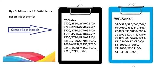 Miniatura 1 de Vivid Colors Tinta de sublimación T522 522 recarga de tinta para impresoras Supertank ET-2720 ET-4700 ET4700 ET2700 Impresora de sublimación
