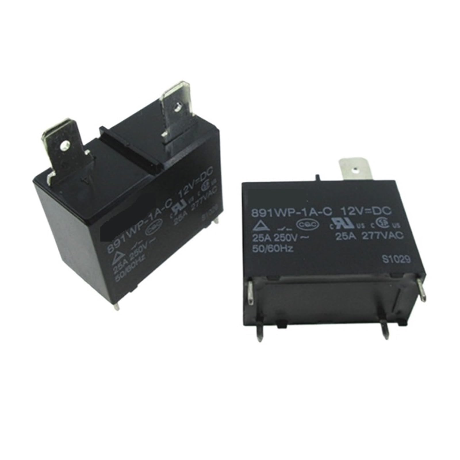 Relais 891WP-1A-C 12VDC haute puissance 25A pour commuter les fortes charges
