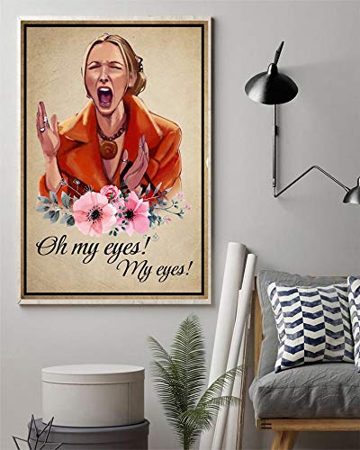 TNND Friends Phoebe Buffay Oh My Eyes My Eyes Metal Decorative Poster 8x12 Inch