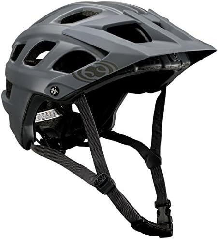 IXS Unisex Trail RS Evo All-Mountain Riding Protective Helmet, Graphite, Small/Medium