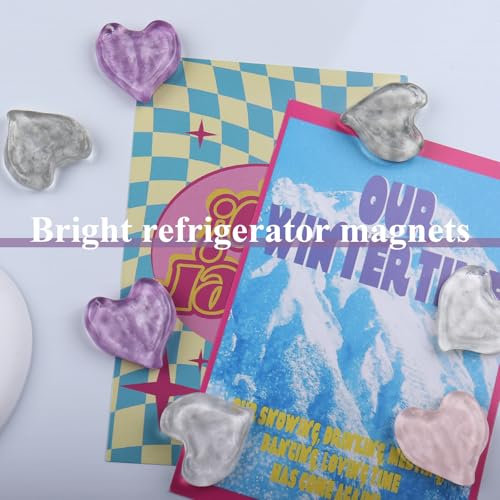 Imanes decorativos fuertes para refrigerador, 8 unidades miniatura 6