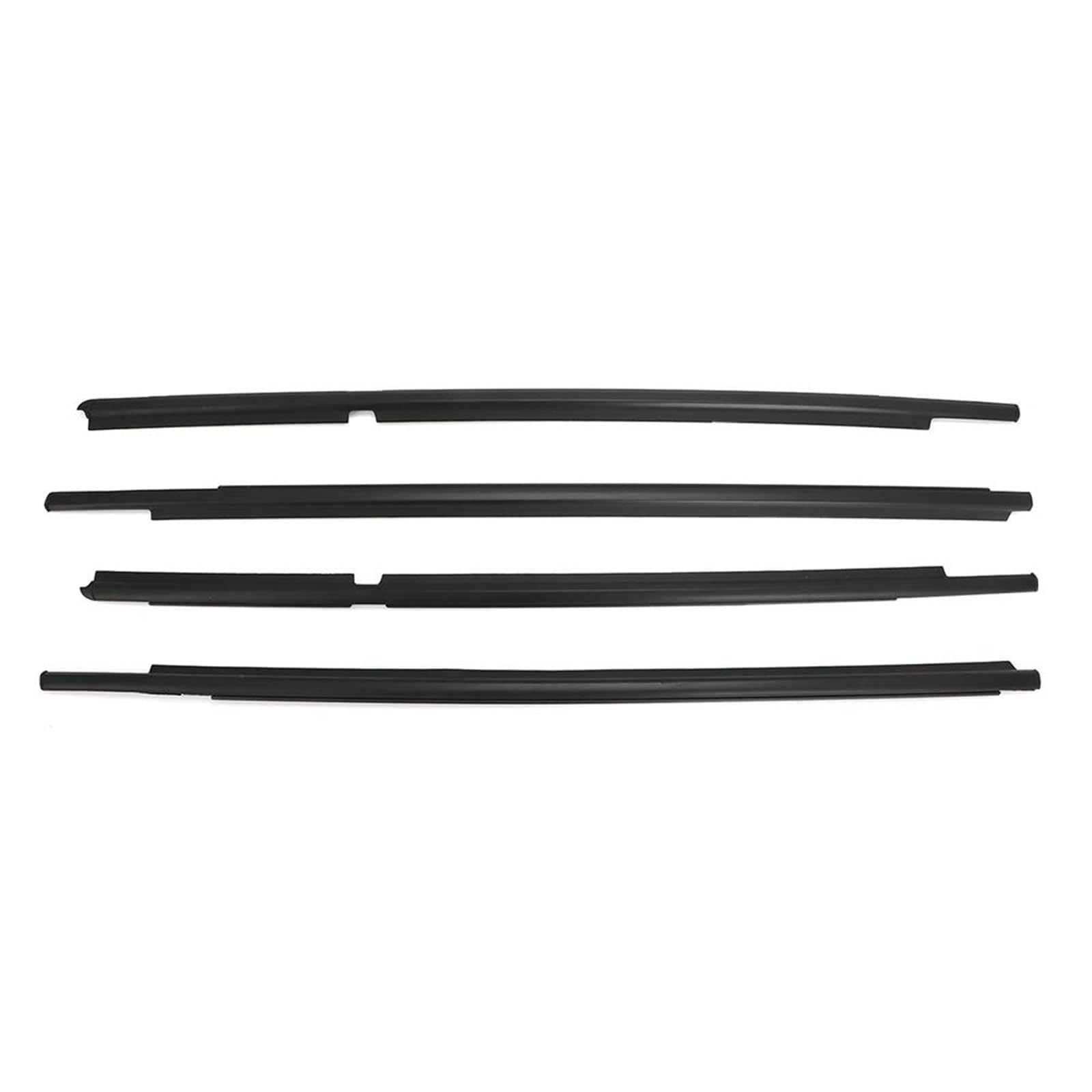 Window Seal Strip for Yaris for Hatchback 2006-2013 4PCS Side Window Weatherstrip Seal Car Door Seal Strip
