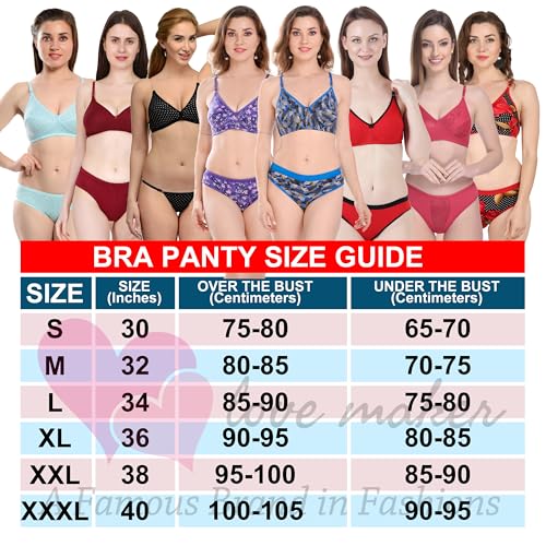 Image of Love Maker Babydoll Lingerie Bra Panty Set Undergarments for Women Honeymoon Nighties Small to 3XL