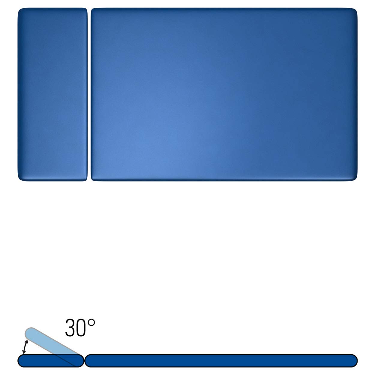 HWK Therapieliege King Size Plus Bobathliege Bobath Liege Extra Breit, 120 cm