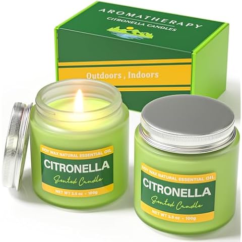 BOYUJK Citronella Candle for Home and Outdoor Cover