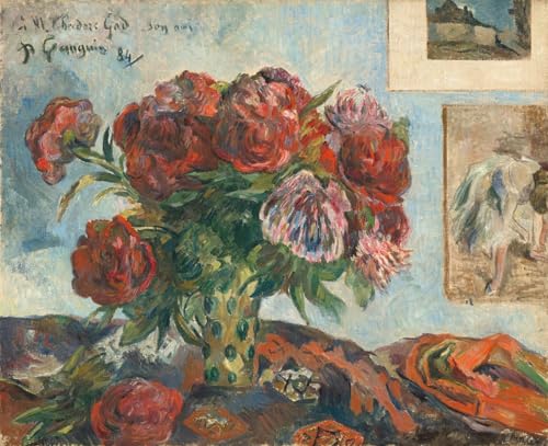 Cuadro en lienzo de Paul Gauguin ideal para llenar de arte y calidez tu dormitorio