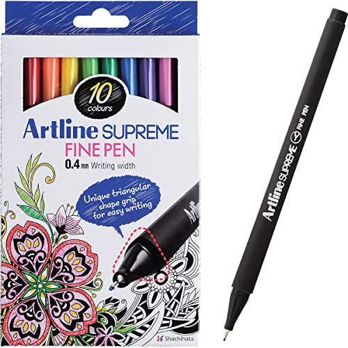 Rotuladores De Punta De Pincel Artline Decorite, Para Decorar En Vidrio, Metal, Plástico Y Cartulina