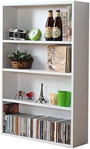 Amazon Co Jp 家具の赤や マンガ専用 薄型本棚 単行本 B6 新書判 収納 木製 移動棚 コミックシェルフ ブックラック ホワイト ホーム キッチン