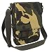 Rothco Vintage Canvas Military Tech Bag, Woodland Camo