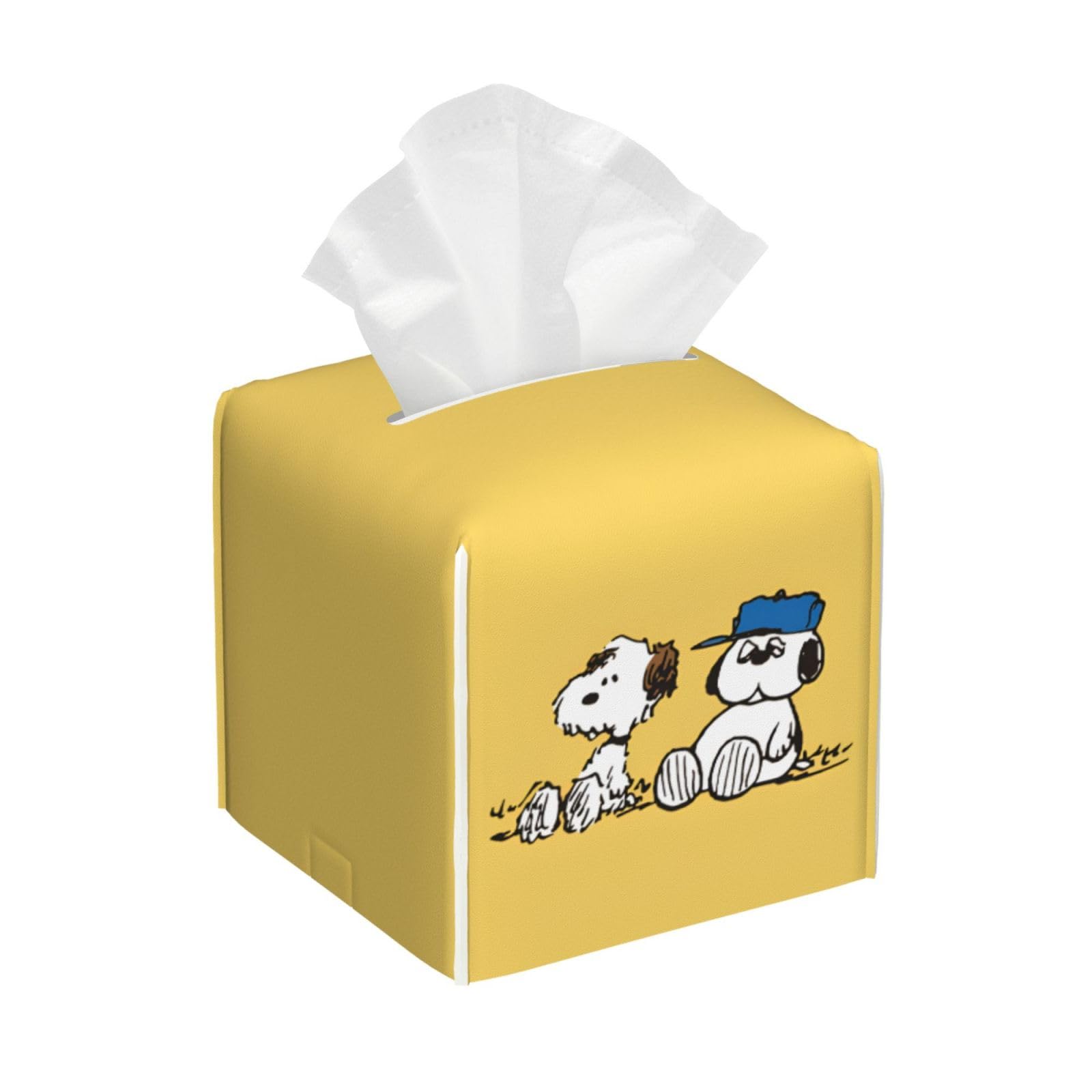 スヌーピー オラフ 寝そべりティッシュボックスカバー ティッシュ
