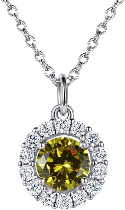 Collier femme argent anti-allergie et pendentif zodiaque en zircon cubique
