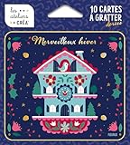  Cartes à gratter Merveilleux hiver