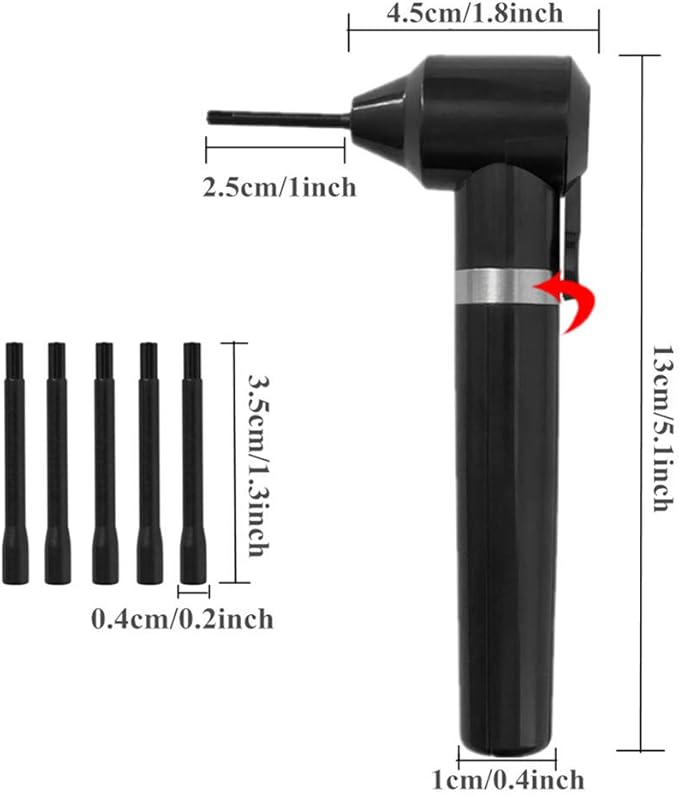 Yuelong Ink Mixer Machine Kit, Pigment Mixer Machine with 100Pcs Mixing Sticks Eyebrow Color Makeup Ink Pigment Electric Agitator Machine for Makeup Microblading Supplies