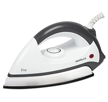 Havells Era 1000-Watt Dry Iron (Grey/White)