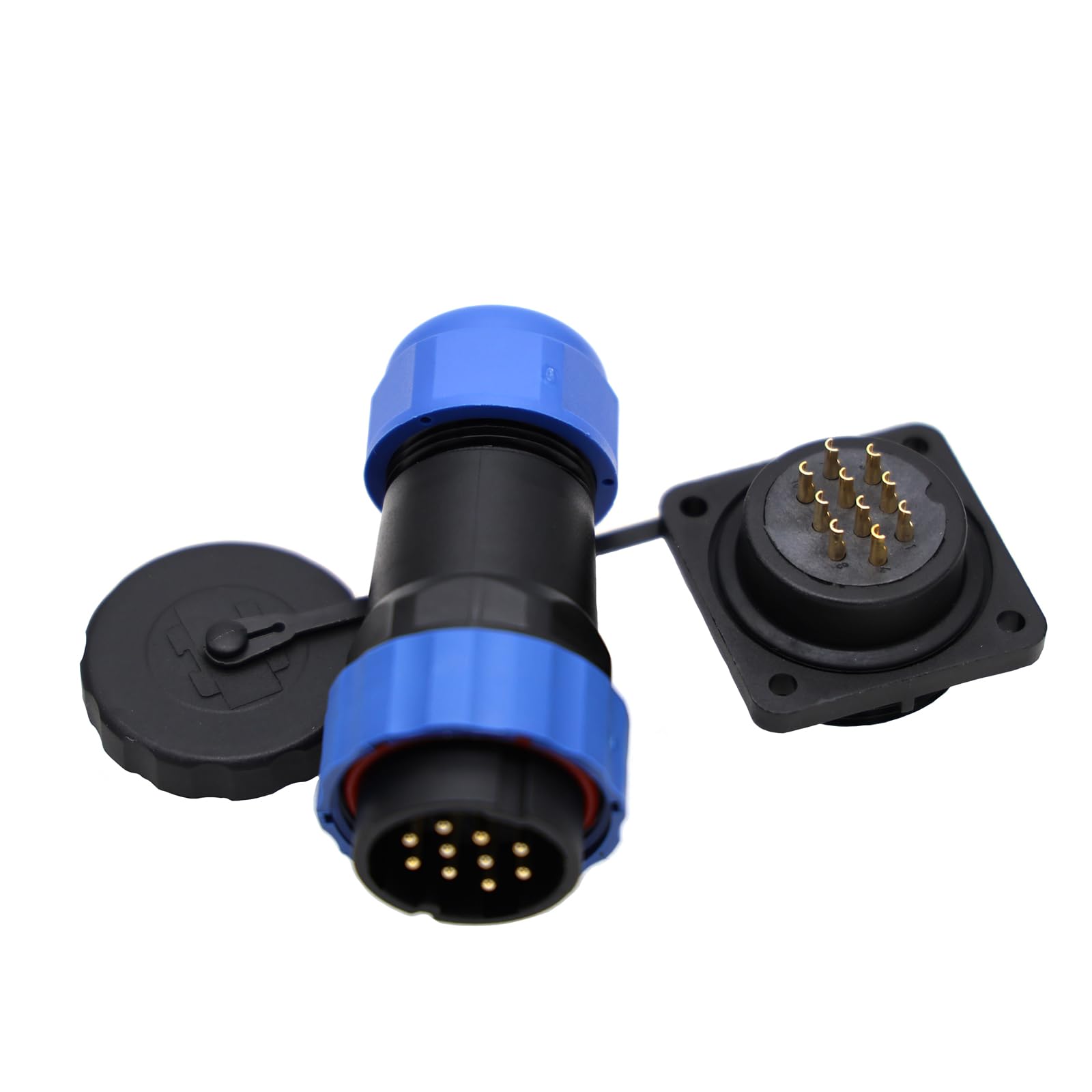 ZBLZGP SD28 28 MM Ip68 Luchtvaart Schot Connector Mannelijke Vrouwelijke Terug Moer Draad Kabel Elektrische Circulaire Power Push Waterdichte Connector (19pin