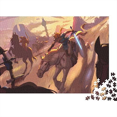 Rompecabezas 1000 Piezas The Legend of Zelda: Breath of The Wild Puzzle Rompecabezas Niños Y Niñas...