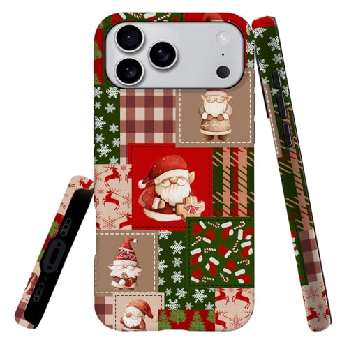Coque compatible L16QX Pro Max antichoc rigide et douce motif cerf de Noël