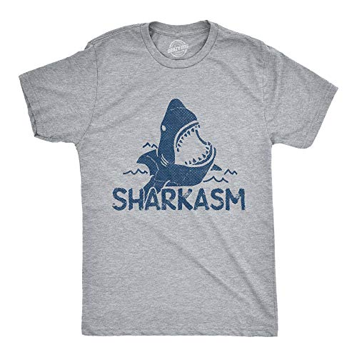 T-shirt Sharkasm funny et confortable pour look été homme L