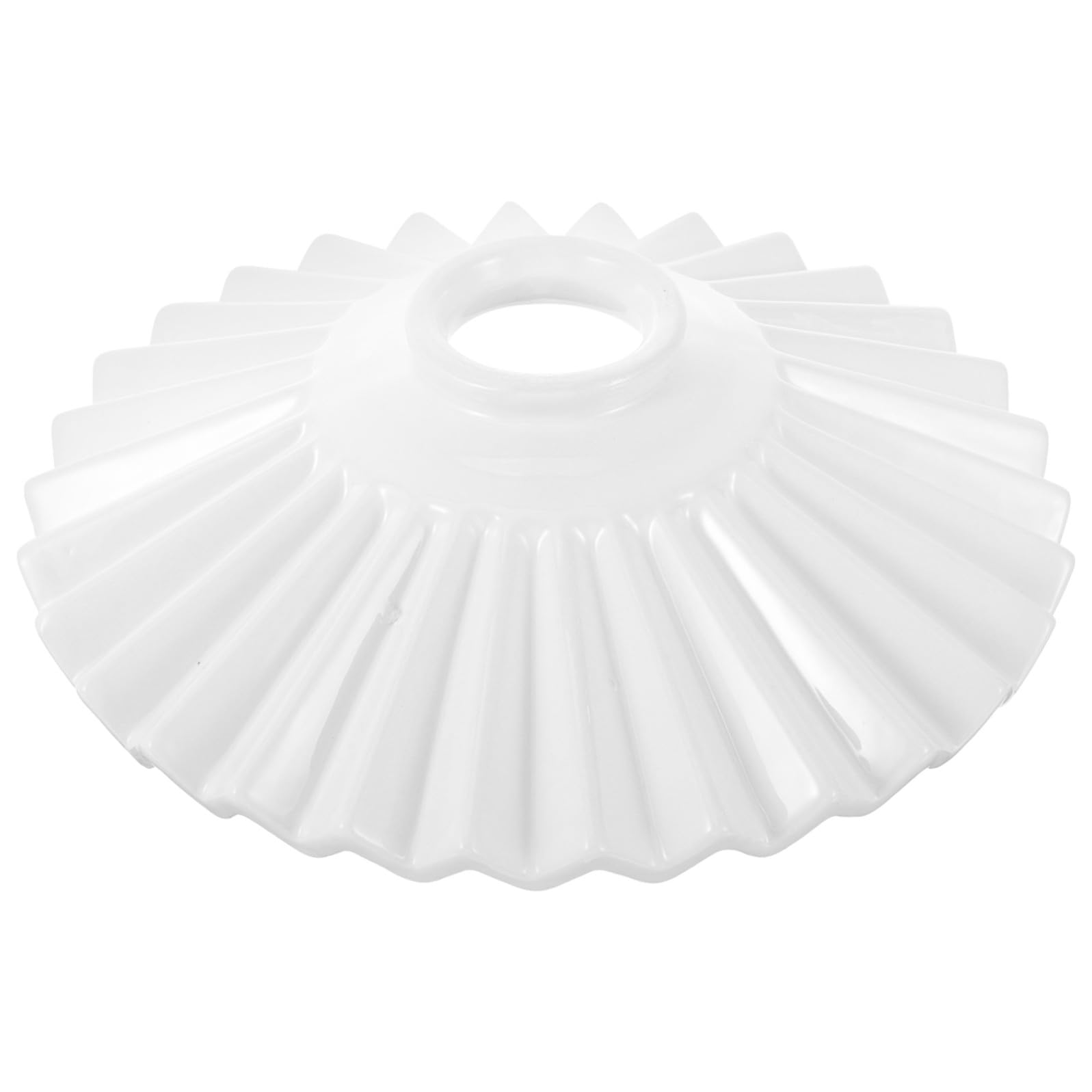 Paralume in Ceramica Bianca 45mm per Lampadario e Plafoniera