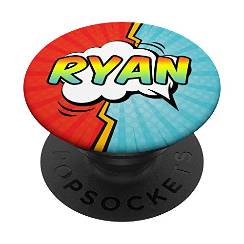 Ryan Gift Pop Comic Superhero PopSocket Grip
