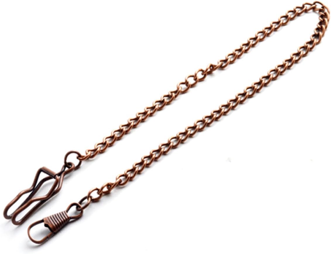 4 Pack 39cm Metal Pocket Watch Chain for Men and Keys