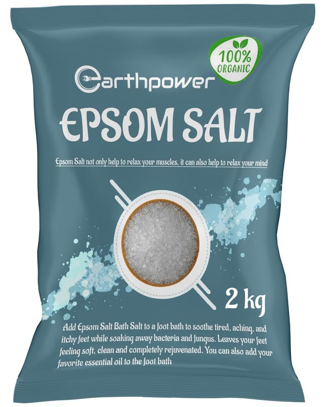 EarthPower Epsom Salt For Pain Relief Epsom Salt For Foot Epsom Salt
