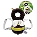 Hewnda Baby Toddlers Head Protective, Adjustable Infant Safety Pads for Baby Walkers Protective Head Cute Small bee