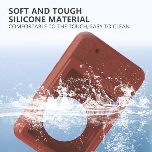 Funda silicona para KODAK PIXPRO FZ55 color marrón miniatura 6