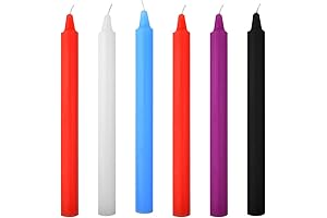 Fengek 7 Inch Low Heat Candles (Set of 6)